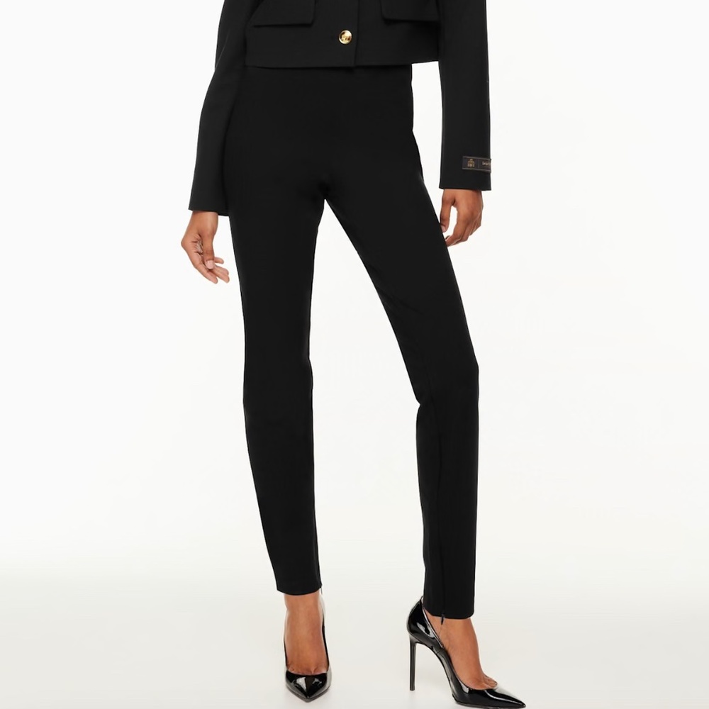 Aritzia Black Slim Tailored Pants